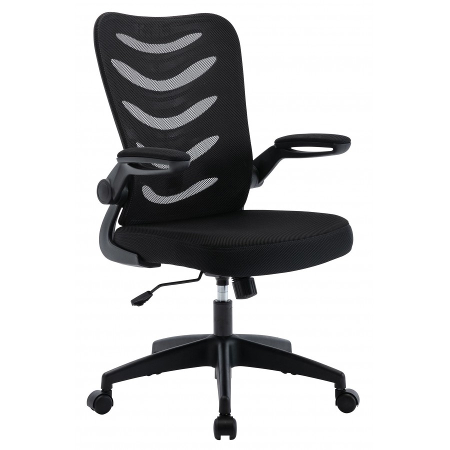 Xavi Mesh Back Task Chair With Fold Away Arms